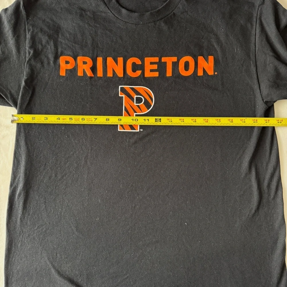 Princeton T-Shirt Sports University Black Size L